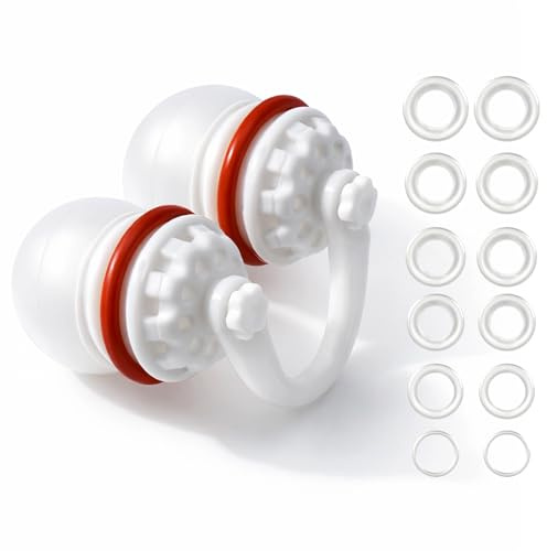 Xerceo Swimming Nose Plug for Adults, One-Way Exhale Valve, Helps Keep Water Out, Multiple Silicone Sizes for a Better Fit, with Anti-Loss Cord and Storage Case