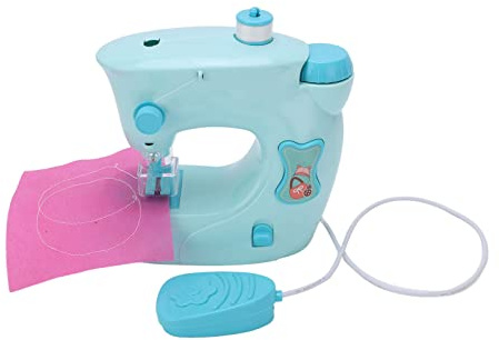 Yechiry Mini Children Sewing Machine Toy Lightweight and Durable Electric Simulation for Kids Over 3 Years Old with Easy Controls