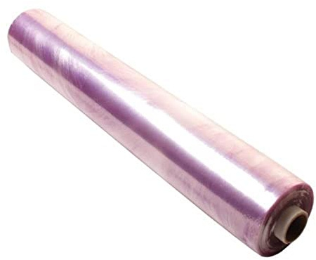 Vogue Pre-Perforated Cling Film 450 mm x 500 m (Pack of 3), Clear, Pre-Perforated Sections for Easy Tear, Catering Cling Wrap, Sharp Box Edge for Custom Size, GD149