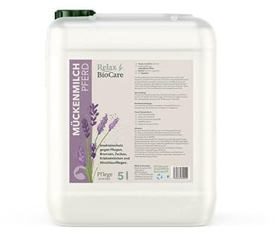 Relax Mücken/Sommermilch für Pferde 5 ltr.