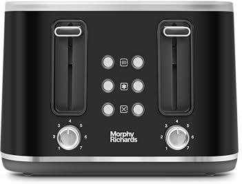Morphy Richards Motive 4 Slice Toaster (black) 242801