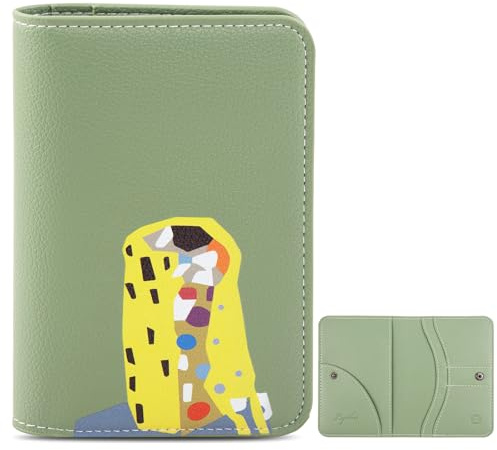 Lychii Passport Holder, RFID Blocking Travel Wallet, Slim Passport Cover