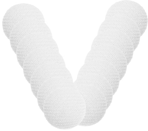 HEALSOPTHY Botones Forrados de Satén Blancos 15 Piezas de 10 MM Botones para Vestidos de Novia y Esmóquines Ideales para Camisas Blusas y Manualidades