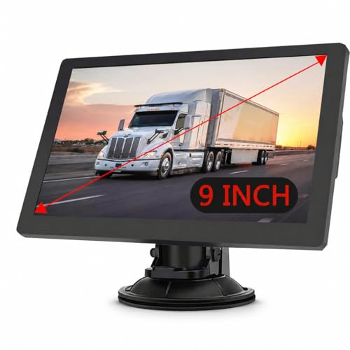 NAVMOIR Truck Sat Nav for UK & Europe 9 Inch GPS 2026 Maps