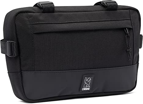Chrome Industries Doubletrack Fahrrad Rahmentasche - MD-Medium, Schwarz, 4 Liter, Schwarz, F, Rahmentasche