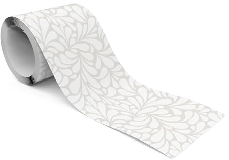 Muralo Bordo decorativo beige, stampa artistica, 10 x 300 cm