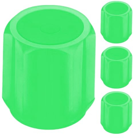 Tappi Valvola Pneumatici Fosforescenti - 4 Pezzi | Tappi Fluorescenti Per Pneumatici Rod Valvole, Coperchi Per Valvola Aria Ruota Auto per Automobili, Biciclette, Esterni