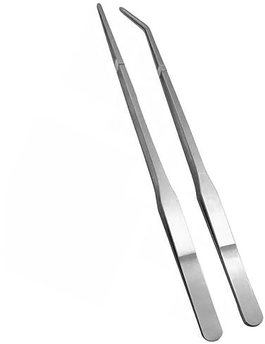 Happyyami 2stücke Futterpinzette Für Reptilien Antistatische Pinzette Futterclip Für Haustiere Futterpflückerclip Zubehör Für Reptilien