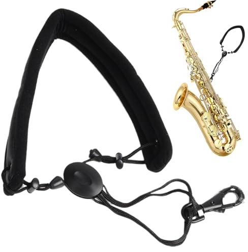 Alto Saxophone Neck Strap,Instruments Padded Strap | Sax Shoulder Padded Band,for Saxophone Tenor Clarinet Bass Baritone Bassoon Cork Alto Soprano Horn