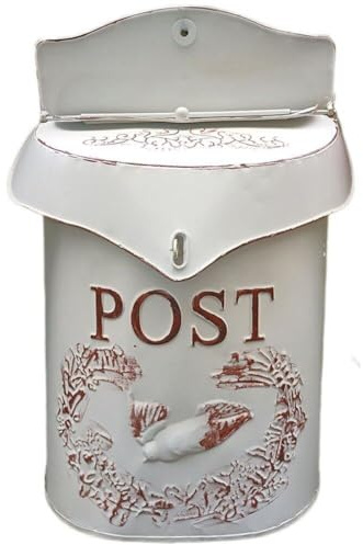 Brevlådor brevlåda amerikansk retro metall stor brevlåda utomhus trädgård väggmonterad brevlåda bondgård postdekoration