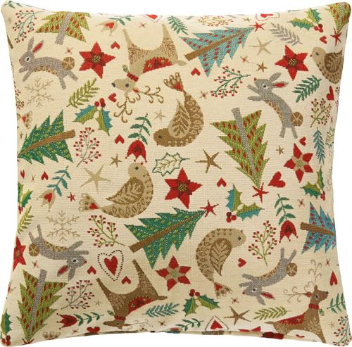 Erwin Müller Kissenhülle Gobelin Natur Größe 40x40 cm