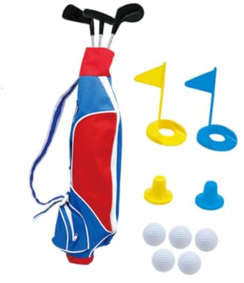 Harilla Kids Golf Set Training außerhalb Sportsspielzeug Gartenspiel Outdoor Golf Set für und Mädchen