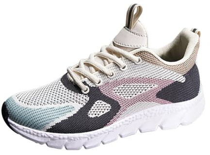 Generico Scarpe Donna per Alluce Valgo Morbida Sneakers Estive Comode Ortopediche Ammortizzazione reattiva Taglia Extra Large Estiva Ideali Allenamento in Palestra
