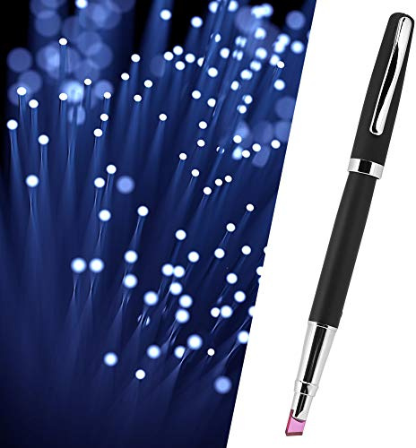 Naroote Fiber Cleaver, Model Scriber Fiber Optic Cleaver Optic Cleaving Tool Pen Type Carbide Scribe Flat Ruby Vane/Wing for Optical Communication, Repair, Cable Tv