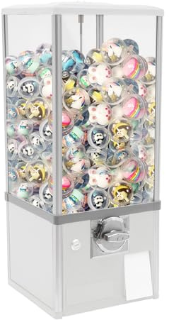 25 Cent Vending Machine, Big Capsule Vending Machine Commercial Vending Machine for 2 Inch Round Capsules Gumballs Bouncy Balls
