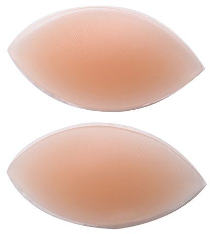 Boolavard TM push up silikon inlägg bröstinlägg ge bröstet en vacker form bröst gloss bh-inlägg, Beige, Typ 3