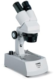 KONUS | DIAMOND 20x-40x Microscopio Stereoscopico con Doppia Illuminazione, per Ambito Industriale, Didattico e Amatoriale