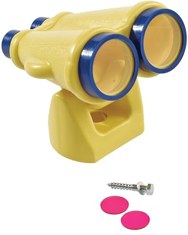 AXI Fernglas Gelb/Blau | Spielhaus/Spielturm Zubehör aus Kunststoff