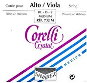 CUERDA VIOLA - Savarez (Corelli Crystal 732M) (Aluminio) 2ª Medium Viola 4/4
