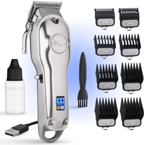 Fagaci Haarschneidemaschine Profi mit extrem feinem Schnitt, Haarschneider Herren, Haarschneide Maschienen, Haarscherer, Haar und Bartschneider Hair Clipper & Profi Haarschneidemaschine Friseur akku