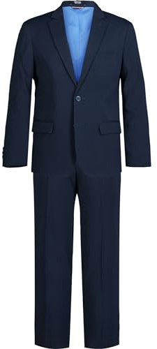 Tommy Hilfiger Boys' 2-Piece Formal Suit Set, Bright Blue, 8