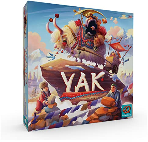 Asmodee - Yak, Gioco da Tavolo, 2-4 Giocatori, 8+ Anni, Edizione in Italiano [Esclusivo Amazon]