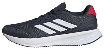 adidas Herren Runfalcon 5 Running Shoes Laufschuhe, Aurora Ink/FTWR White/Pure Ruby, 41 1/3 EU