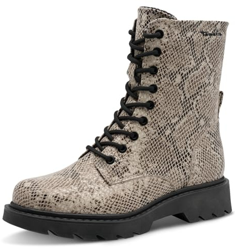 Tamaris Damen Stiefel Leder beige 38
