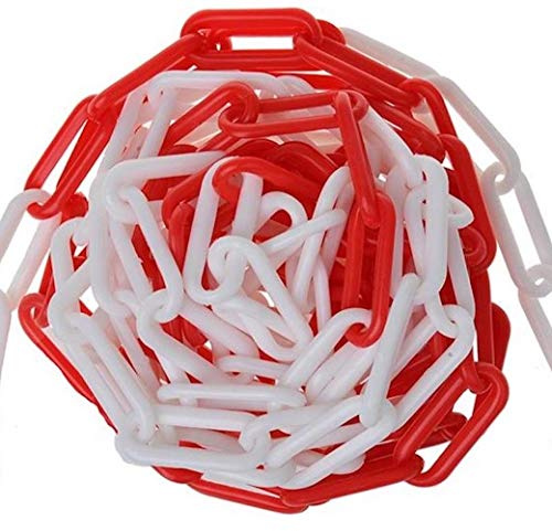 Absperrkette 5m rot weiss Kunststoffkette Kette