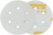 INDASA RHYNOGRIP White LINE 150mm Schleifscheiben Klettscheiben mit 6 Löchern 6H / 50 Stück - Exzenter Scheiben