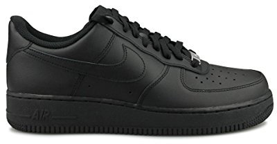 NIKE Air Force 1 '07, Zapatillas Hombre, Negro Triple Black, 40 EU