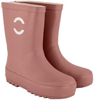 Mikk-line Gummistiefel für Kinder | Burlwood Regenstiefel Gefüttert | Wasserdichte Kinderstiefel 38 | Regenschuhe