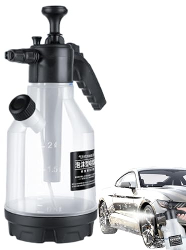 Spruzzatore di schiuma per lavaggio auto, spruzzatore a pompa schiumogena - Spruzzatore di sapone a pressione a mano da 2,5 L | Flacone spray per la pulizia 'auto per i dettagli