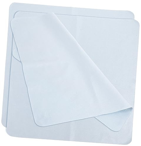 3Pièces Chiffons de Nettoyage Microfibre Essuyage pour Lunettes Lentilles et Écrans Lavable Durable Usure pour Surfaces Délicates