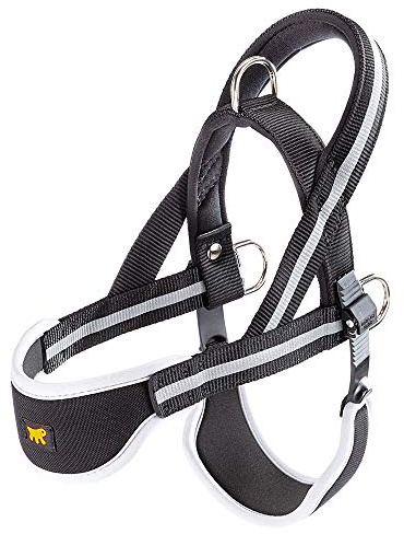 Ferplast Hundegeschirr ERGOCOMFORT Nordic, schwedisches Geschirr für Hunde, bequem gepolstert, reflektierend, Verschluss mit Mikroregulierung, Schnellverschluss, KLEIN