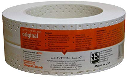Strait Flex ORIGINAL Kantenschutz Eckschiene Trockenbau Gipskarton 30m Made in USA