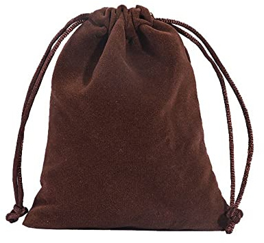 LUMoony 5Pcs 30cm*40cm Tunnelzug Schmuck Beutel Geschenksäckchen Groß Schmuckbeutel Samtbeutel mit Kordelzug Portable Schmuckbeutel für Schmuck Hochzeit Party Weihnachten DIY Handwerk