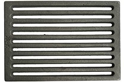 eRicambi, Griglia in Ghisa per Camini e Stufe a Legna e Focolari Pellet, CLAM COMFORT FOCO 75/85, Dimensioni: 30x20,6 (cm), Spessore 1 cm, Peso 2,5Kg per Caduta Cenere