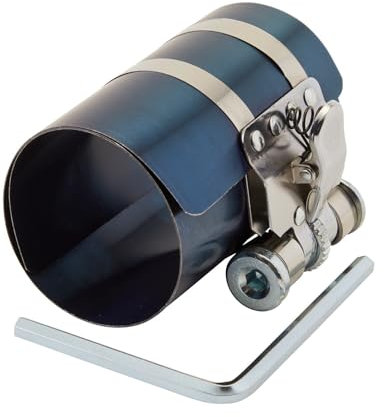 Draper 08444 Piston Ring Compressor, 50-175mm, Height 4, Silver and Blue