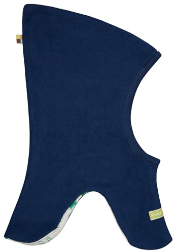 loud + proud Wende-Schlupfmütze aus Biobaumwoll-Fleece, GOTS Zertifiziert