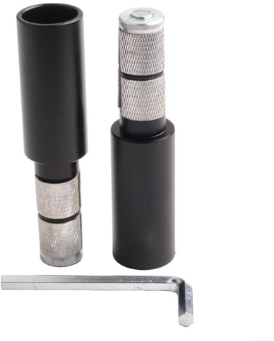 Extensión de extremo de manillar de bicicleta, aleación de aluminio, extensor de 10 cm para fibra de carbono, se adapta a bicicletas plegables MTB de carretera de 15 a 20 mm