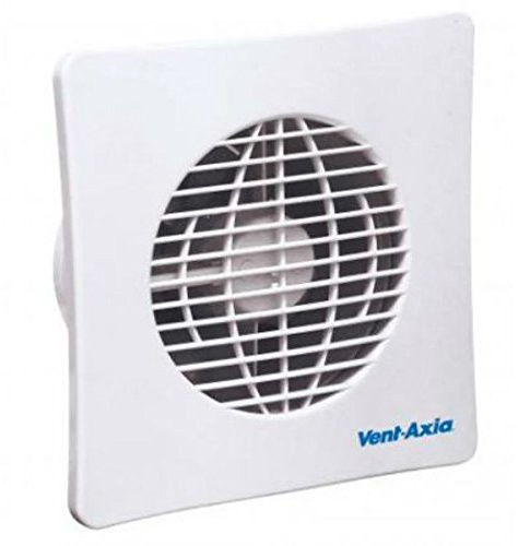 Vent Axia 436535A BAS150SLT Axial Extractor Fan with Timer 6 Inch / 150mm