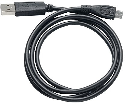 Slabo Cavo di Ricarica Micro USB per Amazon Fire 7-Tablet | Kindle Paperwhite Cavo di sincronizzazione Cavo di Collegamento Cavo Dati - Nero | Nero