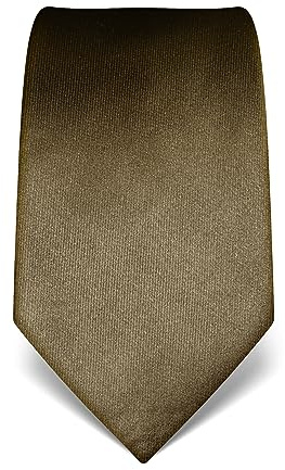 Vincenzo Boretti Corbata de hombre en seda pura, uni verde oscuro