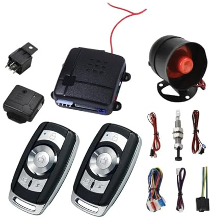 Car Alarm System Smart 12V Locking For Vehicle Easy Installation and Wide Compatibility