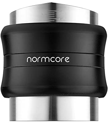 Normcore Doppel Distributor und Tamper 45,5 mm - 2 in 1 Levelling Tool Nivellierwerkzeug für Flair Signature Pro Espressokocher