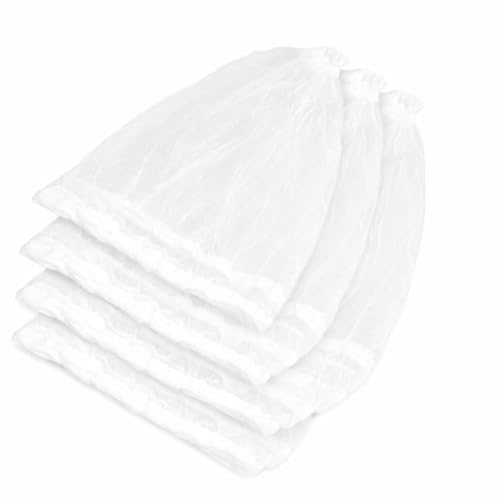400 Pezzi Lavello Sacchetto Filtro, Reti Filtro Alta Densità in Poliestere per Scarico Cucina Bagno e Lavanderia Mesh Cucina Sink Strainer per Bagno Reti Cestello Anti-Intasamento per Lavandini