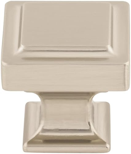 Top Knobs TK702BSN Transcend Collection 1-1/4 Ascendra Knob, Brushed Satin Nickel