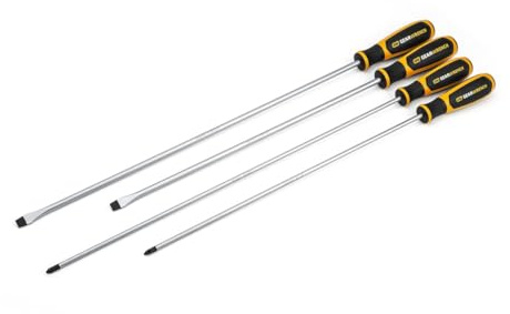 GearWrench 80069H Phillips®/Slotted Dual Material Screwdriver Set, 4 Piece