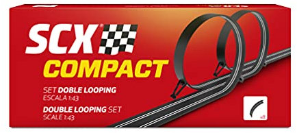 Scalextric- Set Doble Looping Ampliacion Compact (Scale Competiton Xtreme 1)…